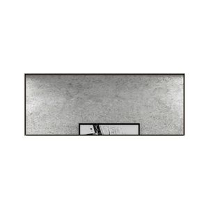 Espejo Rectangular Galena Con Marco Negro 40X105