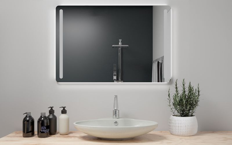 Espejo Redondo con Luz Led 120 Eurobath Caledonia (40Ø)