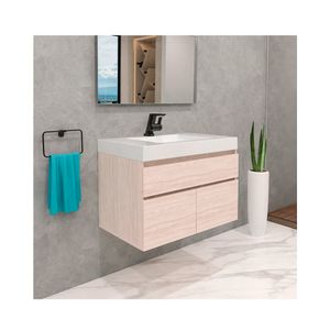 Mueble de baño Macao Mali con Lavamanos Oslo Blanco 79X48