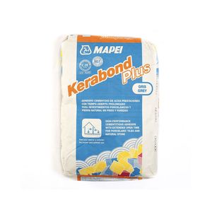 Pegante Kerabond Plus Gris Bulto X 25 Kg