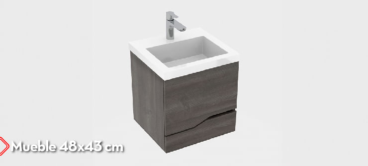 Mueble-de-Baño-Valdez-Elevado-color-Mali-con-Lavamanos-Rio-Blanco-48x43-Cm-