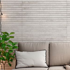 Porcelanato Sampa Chevron Grey Hd 50X100,7